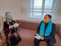 ҮМІТКЕР АҚ ЖАУЛЫҚТЫ АНАМЕН КЕЗДЕСТІ